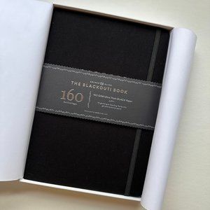 Black paper notebook Archer & Olive